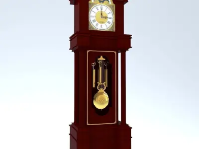 Classic  clock 3D model