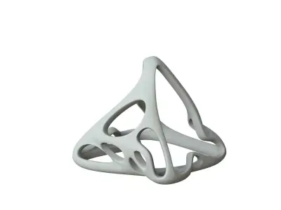 SciFi Cube Object No 64769 Low Poly Shape Low-poly 3D model