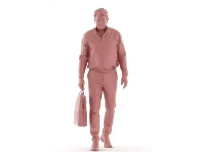 Richard posed 5 3D model