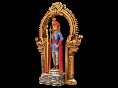 lord thiruchendur murugan  3D model