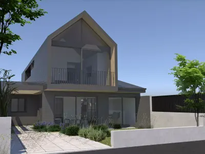 VT House Low-poly 3D model