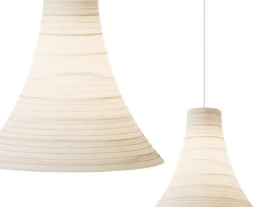 Pendant Light Japanese Style Lighting 3D model