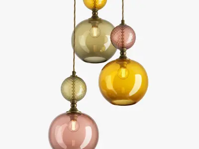 Rothschild Bickers Pop Light clusters 3D model