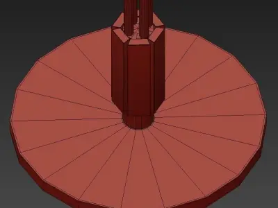 BLOOM floor lamp 3D model