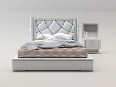 bed 2 Roisss 3D model 3D model