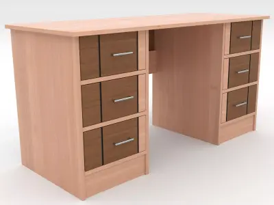 Office Table 3D model