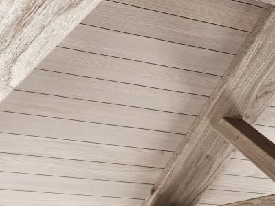 Wooden Ceiling V12  3D model