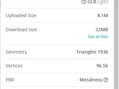 Skeleton Props by Tripo Free 3D model