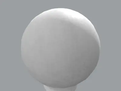 Lamp Bulb 159 Low Poly Low-poly 3D model