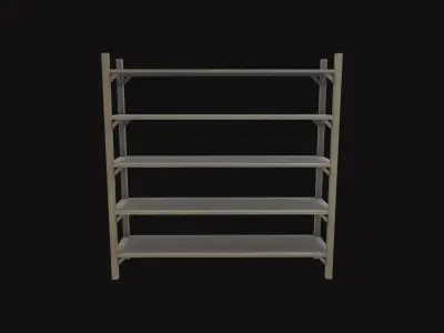 Medieval Rack  Low-poly 3D model