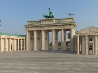  Brandenburg Gate Iconic Neoclassical Monument 