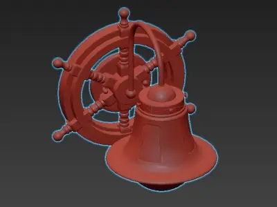 bra arte lamp a7006ap 1ab 3D model