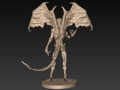Demon Creature 02 3D model