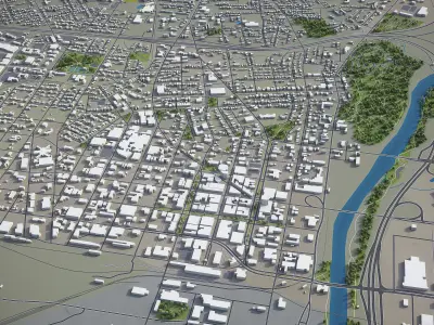 Macon  Low-poly 3D model