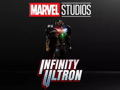 Infinity Ultron Low-poly 3D model