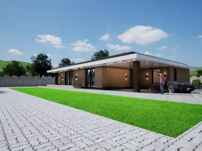 Modern elite house 3D model