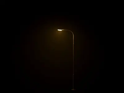 Street Light Poles Free 3D model