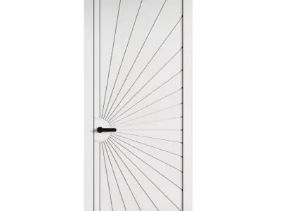 Interior doors ALBA 3D model