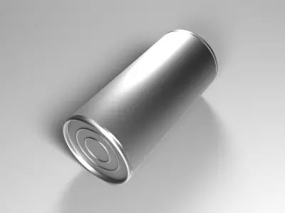 Metal Food Container 3D model