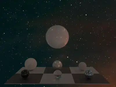 360 degree 16k HDRI space background SN-3804 3D model