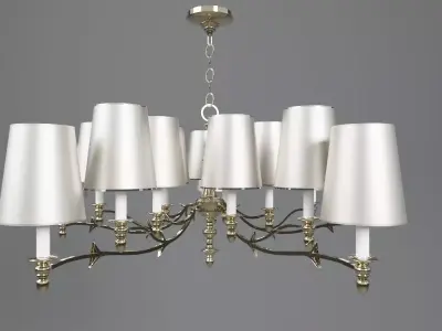 Visual Comfort Thomas O Brien 15 Light 3D model