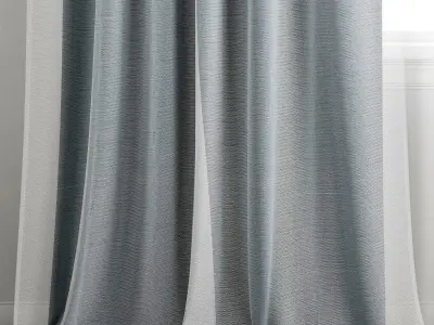 Curtain 297 3D model