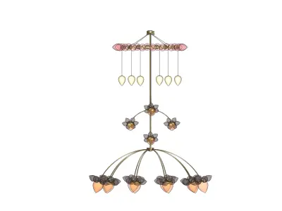 pulp chandelier 3D model