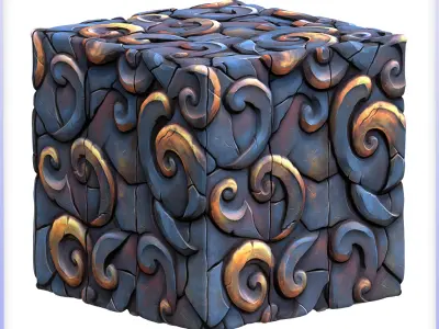 Stylized Ornaments Seamless Texture Texture