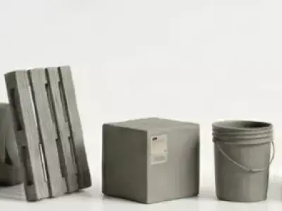 Urban Street Props Pack 3D model