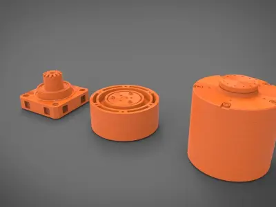scifi kitbash 6 3D print model