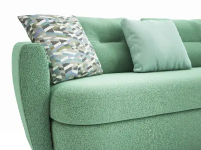 Ipanema 4 Seater Sofa 3D model
