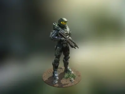 Mastercheif Spartan-117 3D model