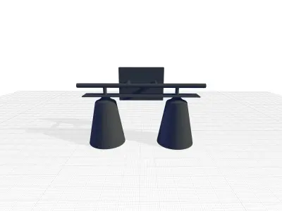 Rumbaugh Dimmable Vanity Light 3D model