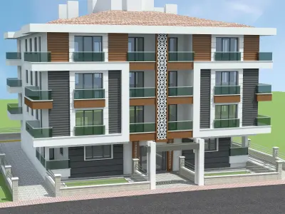  Modern Building Models 3D model
