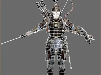 Adam Archer Light Version Low-poly 3D model