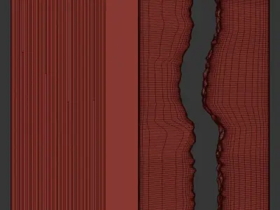 3d Wall Panel 07 3D model