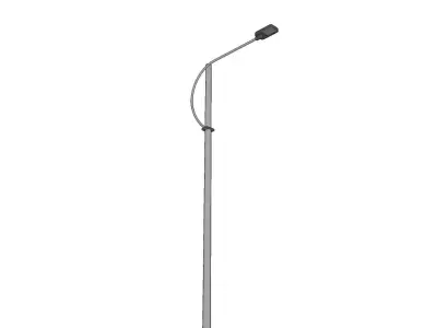 Lamp Post - Light Pole - Light Post - Street Light 24 3D model