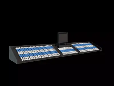 stadium seating 3D model