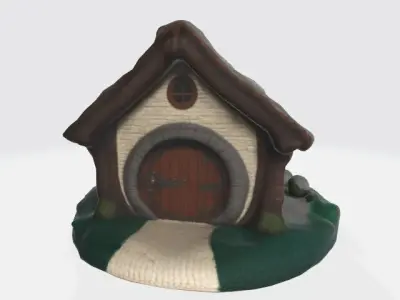 hobbit house 3D model