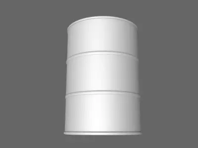 Oil Barrel Free 3D model 4