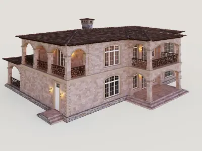 Villa in California  3D model
