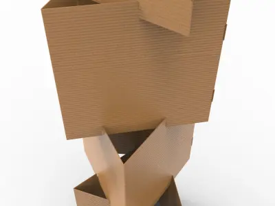 Point of Sale Cardboard Display Stand Texture