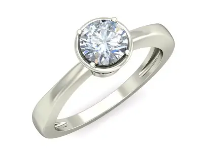 Women Ring  Render 3dm STL OBJ FBX Details 3D print model 253