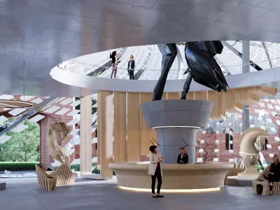 Renovation of Imperial Stable in Peterghof 3D model