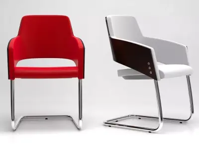 M - group of chairs 3D model