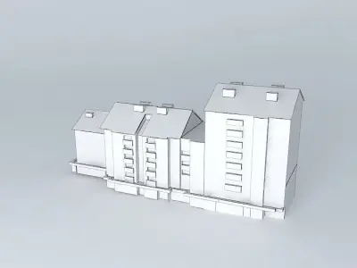 Zgradaške Buildings 3D model