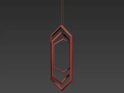 Studio endo chandelier 3D model