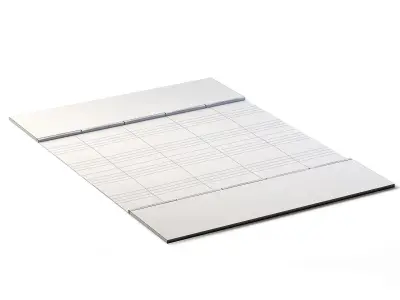 Street 10m x 14m Low-poly 3D model