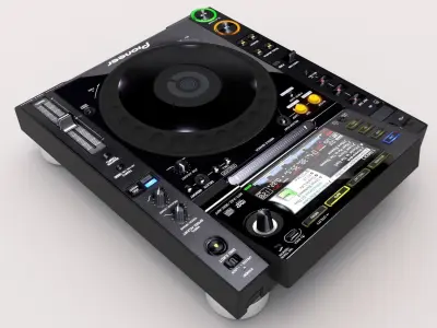Pioneer cdj-2000 3D model