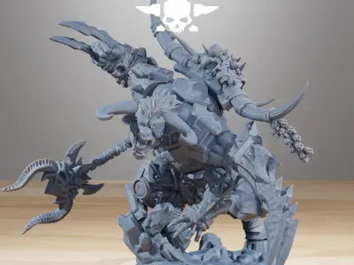 Corrupted Beasts Leader 3D print model
